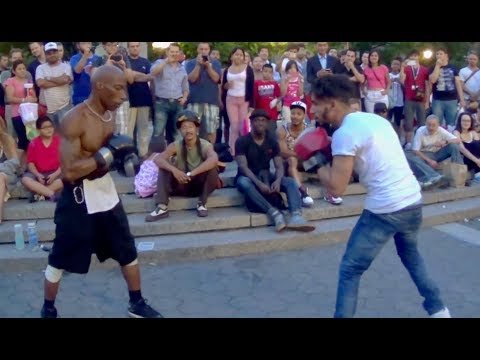 ADAM SALEH'S STREET BOXING MATCH!!!