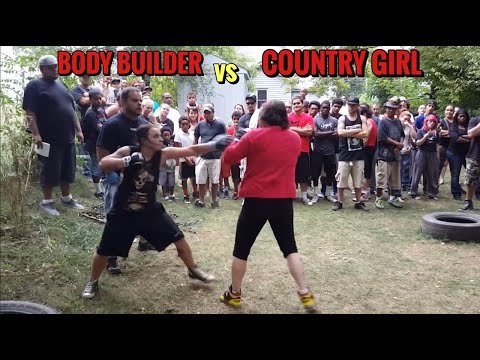 BIG COUNTRY GIRL vs FEMALE BODY BUILDER
