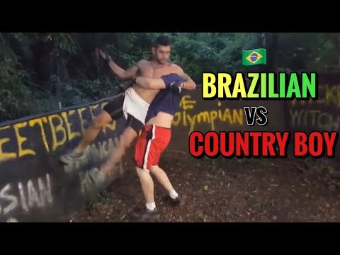 BRAZILIAN vs COUNTRY BOY