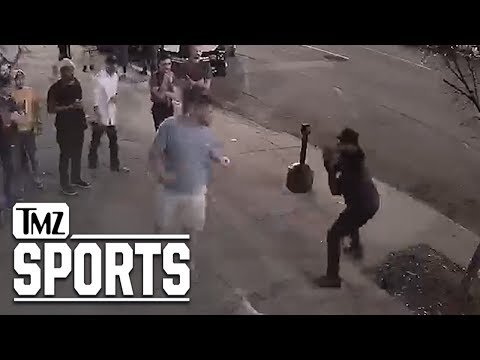 Carolina Panthers Lineman KO’d in Street Fight, Video Shows