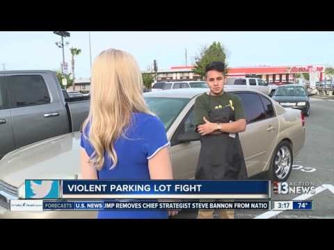 Fight between 2 women in California caught on camera