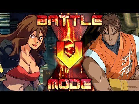 GUY vs BLAZE FIELDING  (Final Fight vs Streets of Rage) | BATTLE MODE | EP. 94