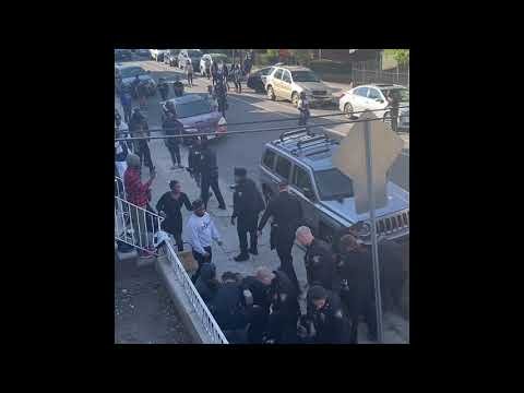 Jersey City break up fight on Bostwick Avenue