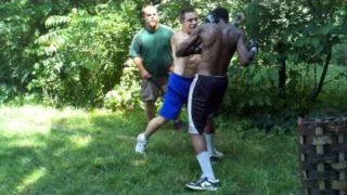 STREET BEEFS THE JAMAICAN RUDE BOY VS BULUE!