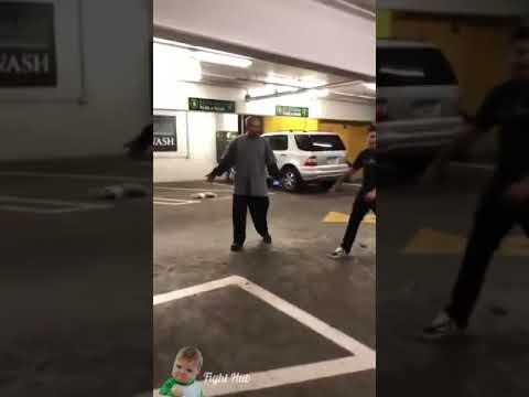 Street Fight boxer takes out 2 thugs