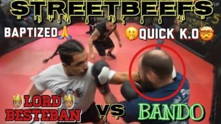 STREETBEEFS LORD BESTEBAN VS BANDO