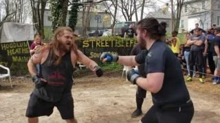 STREETBEEFS STRIKING VIKING VS THE MECHANIC MMA