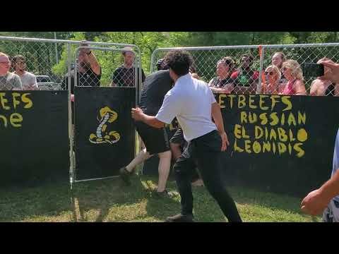 STREETBEEFS THE MECHANIC VS BIG WOLF