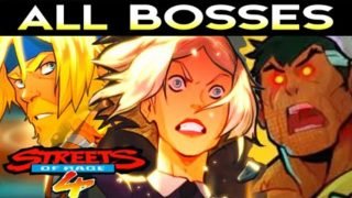 Streets of Rage 4 – ALL BOSSES + Ending