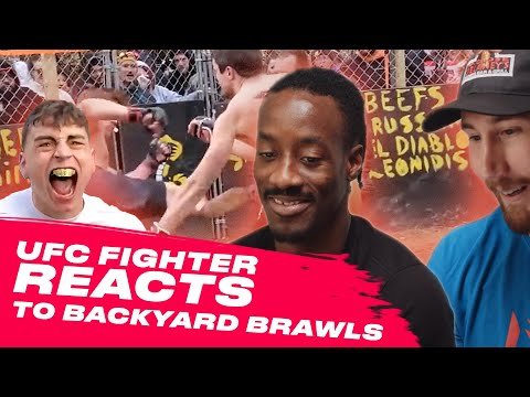 UFC Fighter Reacts to Backyard Brawls (STREETBEEFS)